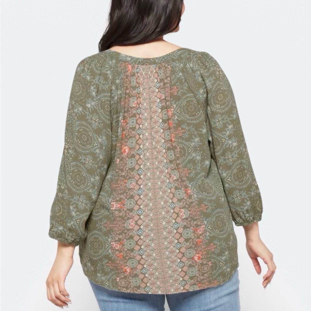Mason & Belle Caseey Blouson
Sleeve Top size 3X - Picture 2 of 11